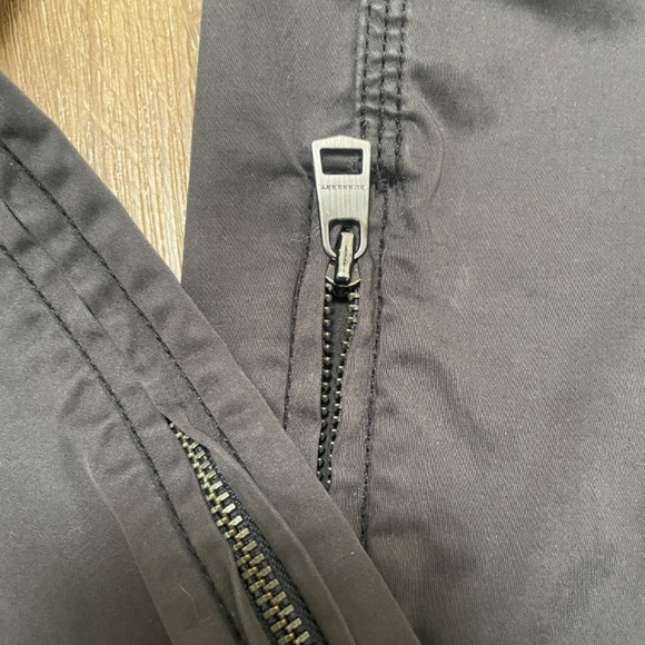 Burberry Bayswater Skinny Zip Pants, Dark Grey, Size 27 - Picture 8 of 10